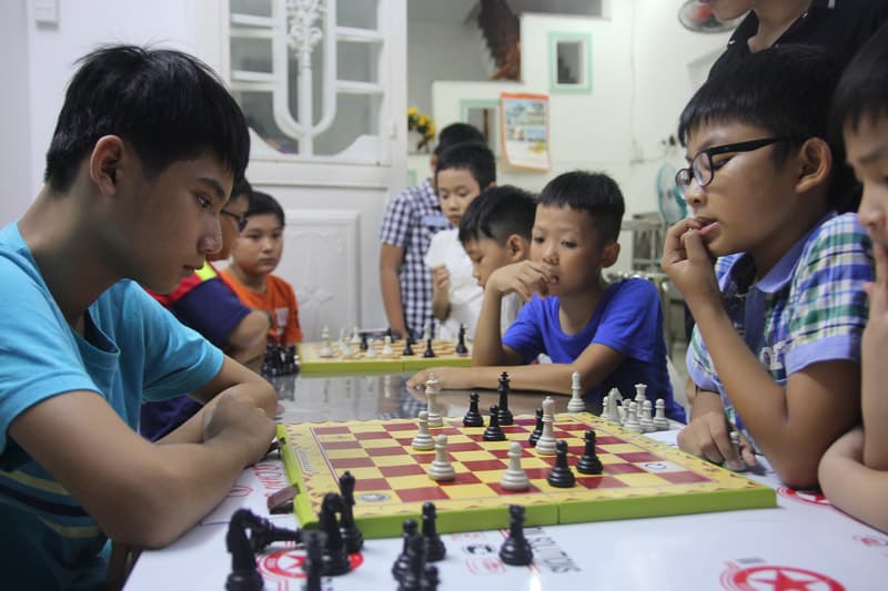 Lớp học cờ vua tại Đà Nẵng