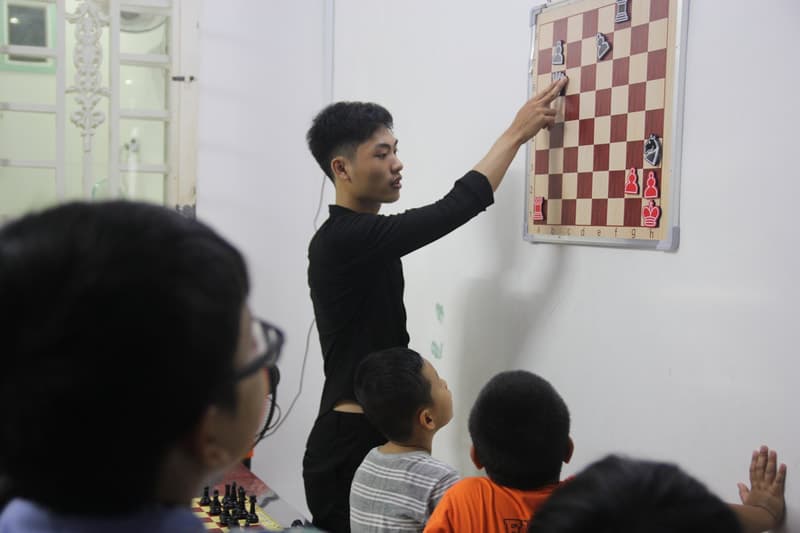 Lớp học cờ vua tại Đà Nẵng